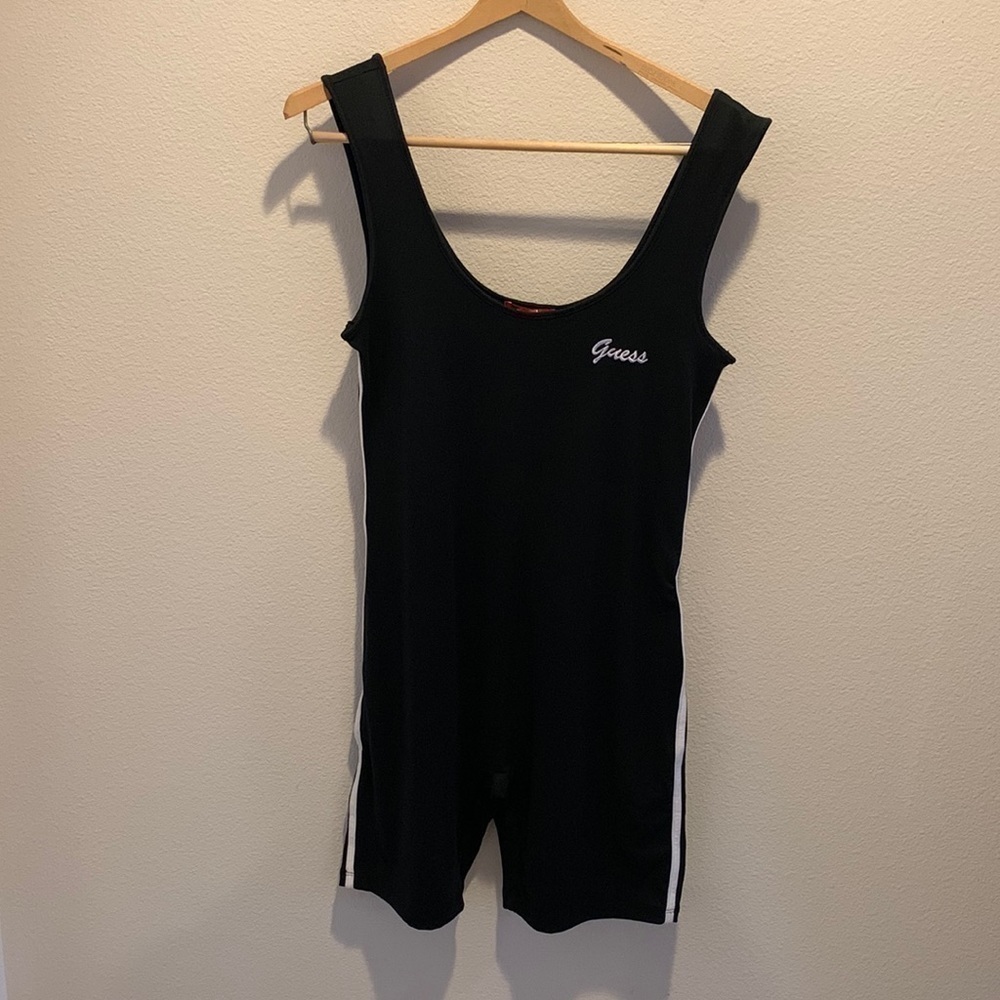 NWT Guess Ronnie Athletic Jumpsuit. Jet Black. XL.​​​​​​​​​​​​​​​​​​​​​